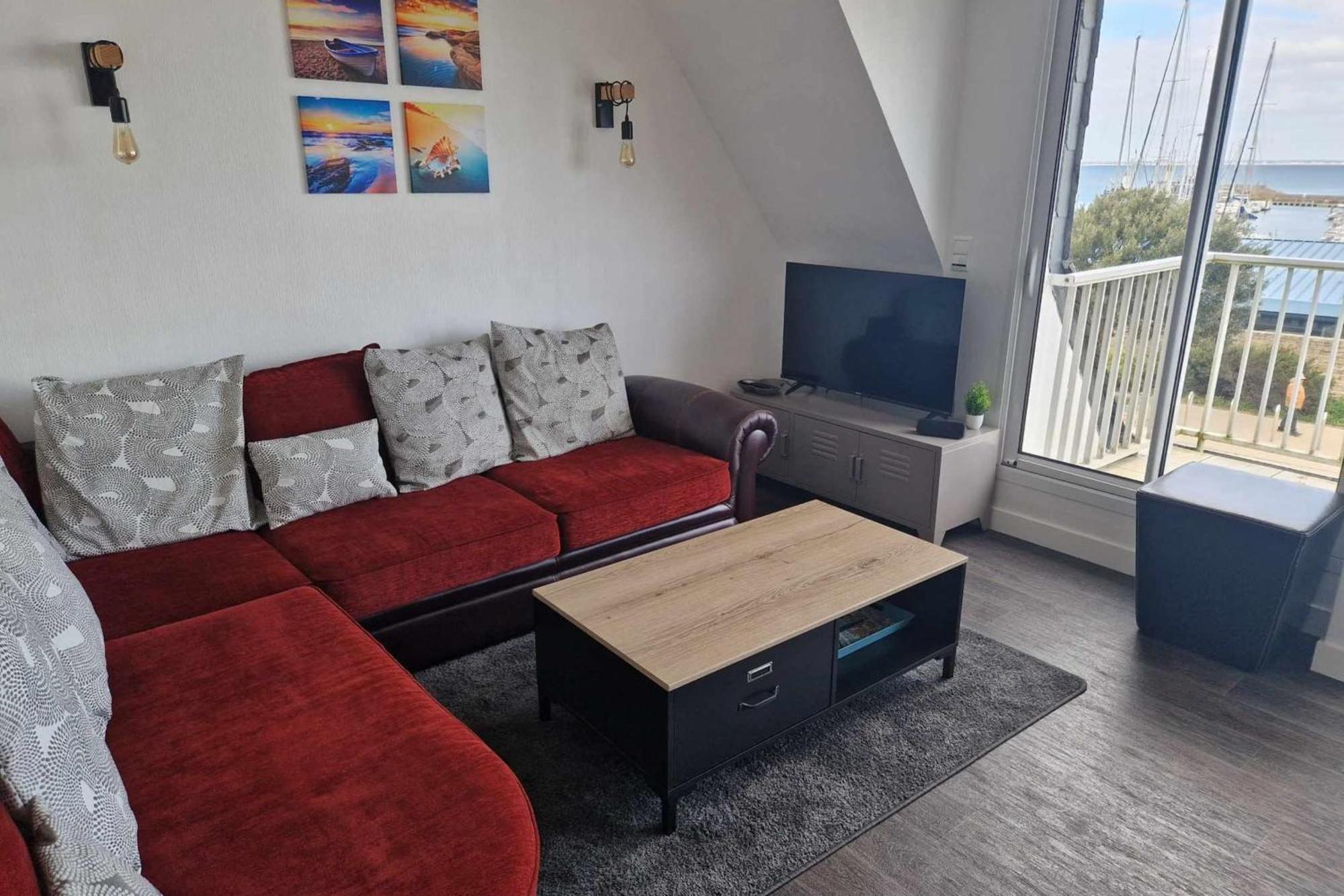 Quiberon Appartement Vue Mer - Acces Plage Екстер'єр фото